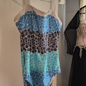 NWT MULTI COLORED SWIMSUIT